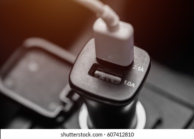 Charger Plug Phone On Car