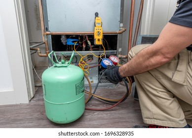 Charging A Heat Pump With Refrigerant