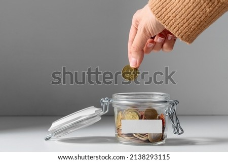 Image, Stock Photo Saves glass