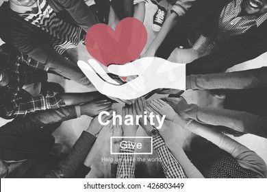 Charity Relief Support Donation Charitable Aid Concept