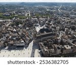 Charleroi, Place Charles II, Belgium, city, town, square. City overview