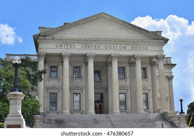 Charleston Courthouse In South Carolina, USA