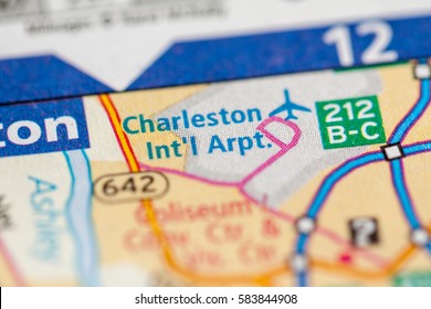Charleston International Airport. South Carolina. USA