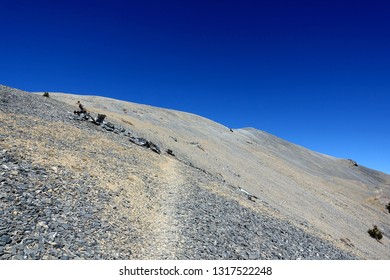 Charleston Peak In Nevada On A Clear Day.