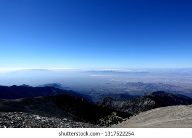 Charleston Peak In Nevada On A Clear Day.