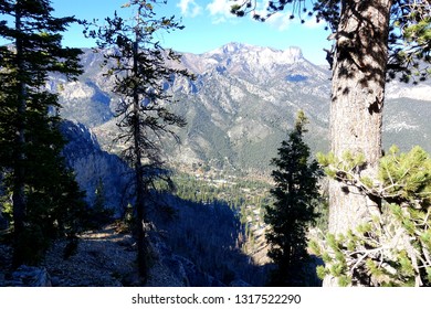 Charleston Peak In Nevada On A Clear Day.