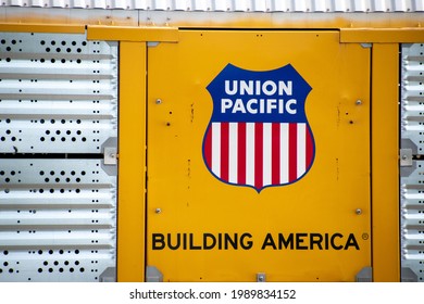 Charleston, SC - SEP 9 20: A Union Pacific Logo