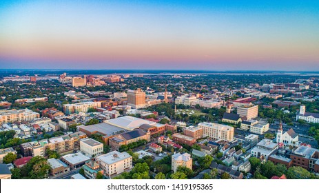 Charleston South Carolina SC Drone Aerial.