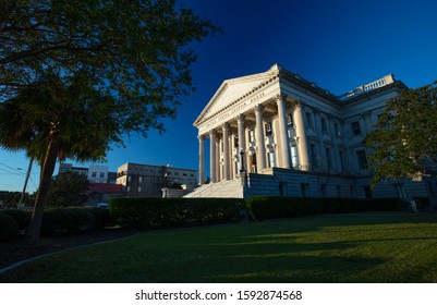 Charleston, South Carolina, United States, November 2019, A View  Of The US Customs House