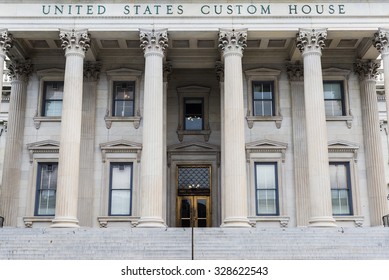 Charleston, USA: Circa November 2014 - US Customs House