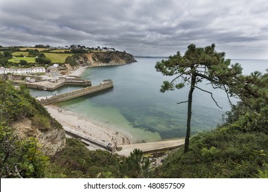 Charlestown Harbor In Cornwall