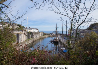 Charlestown Harbour Cornwall UK