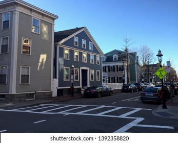 Charlestown Neighborhood In Boston, Massachusetts