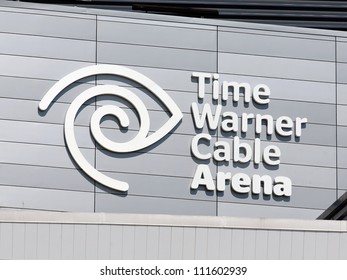 CHARLOTTE, NC - JULY 28: The Time Warner Cable Arena In Downtown Charlotte, North Carolina On July 28, 2012. The Arena Will Host The Democratic National Convention In September Of 2012.