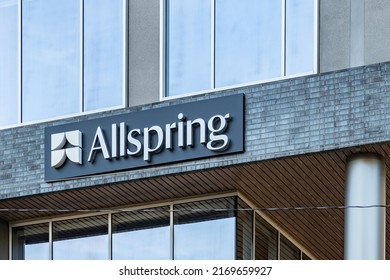 Charlotte, NC - June 19, 2022: Allspring Global Investments Headquarters In Charlotte, NC