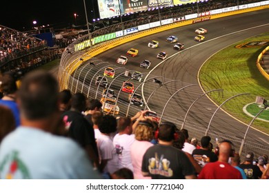 CHARLOTTE, NC - May 21, 2011: Charlotte Motor Speedway. NASCAR Sprint All-Star Race, Won By Carl Edwards On May 21, 2011in Charlotte, North Carolina.