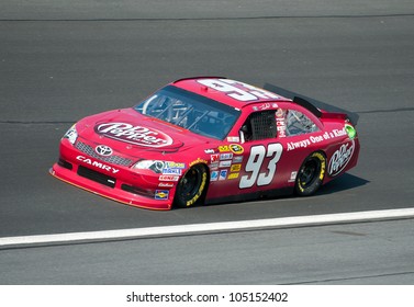 CHARLOTTE, NC - MAY 24: Travis Kvapil At The Nascar Sprint Cup Coca Cola 600 Qualifying In Charlotte, NC On May 24, 2012