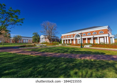 CHARLOTTESVILLE, VA, USA - APRIL 15:  Albert and Shirley Small Special Collections Library on April 15, 2016 at the University of Virginia in Charlottesville, Virginia.