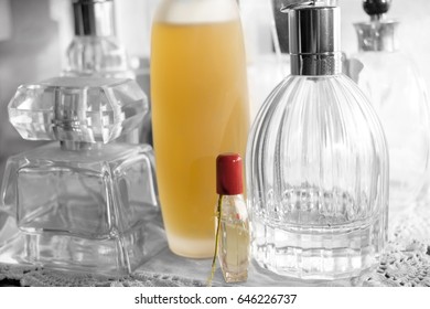 charm appeal and beauty with perfumes bottle - Shutterstock ID 646226737
