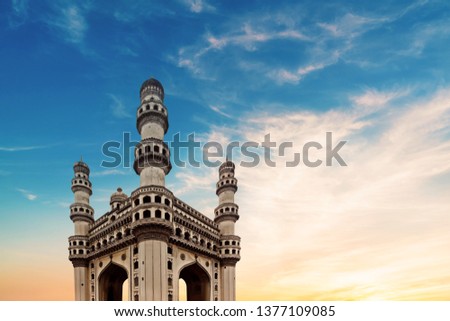 Charminar.Hyderabad,Telangana,India  image