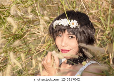 Head Flower Crown Stock Photos Images Photography Shutterstock