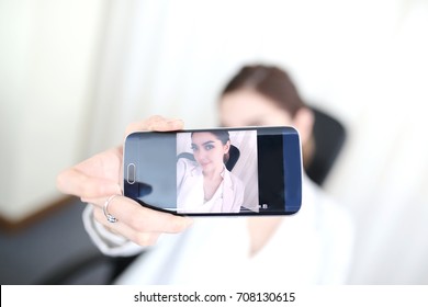 Amateur blonde phone selfie topic simply Can amateur blonde phone selfie