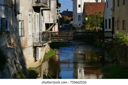 Charming Creek In Old City