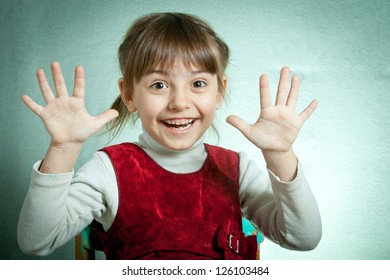 Charming Little Girl Having Fun Smile Stock Photo 126103484 | Shutterstock
