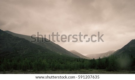 Charming mountainscape