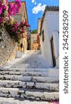 Charming Spring Street in Nafplio