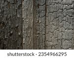 Charred Oak barrel Texture Background Image