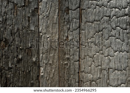 Charred Oak barrel Texture Background Image