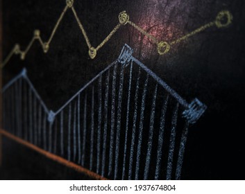 The chart on the chalkboard