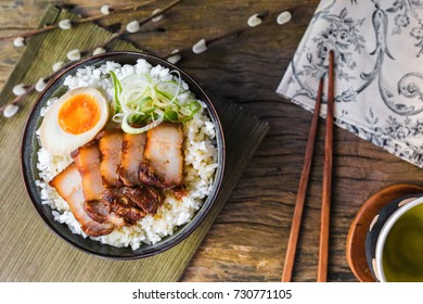 Chashu Don Japanese Food (Donburi)