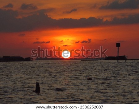 Similar – Image, Stock Photo A fleeting moment of sunshine