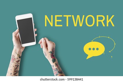 Chat Bubble Message Network Icon