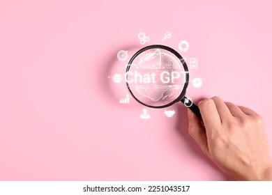 Chat GPT, Chat bot assistant. artificial intelligence Ai Chat GPT, AI technology to assist humans work - Shutterstock ID 2251043517
