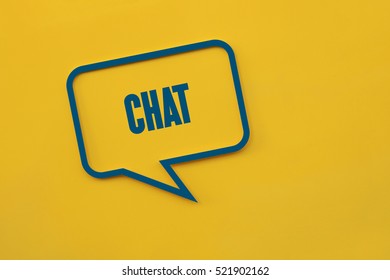 Chat, Technology Concept
