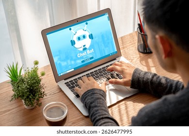 Chatbot software application for modish online business that automatically reply to customer questions - Powered by Shutterstock - Get 15% off with code: PIKWIZARD15