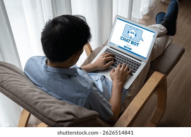 Chatbot software application for modish online business that automatically reply to customer questions