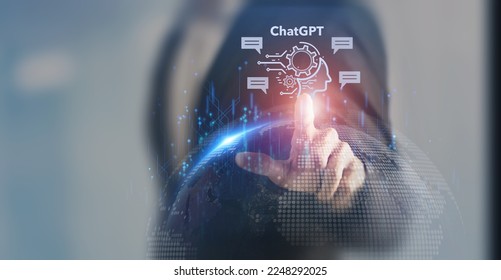 Chatbot, using and chatting artificial intelligence chatbot development. Digital chatbot, robot application, ai services, conversation assistant concept. Optimizing language models for dialogue.