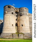 Chateau Angers is a castle in Angers city in Loire Valley, western in France