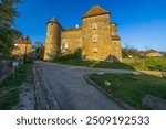 Chateau de Bissy-sur-Fley too Chateau de Pontus de Tyard, Bissy-sur-Fley, Burgundy, France