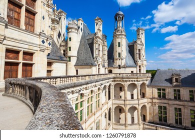 Chateau De Chambord Is The Largest Castle In The Loire Valley, France