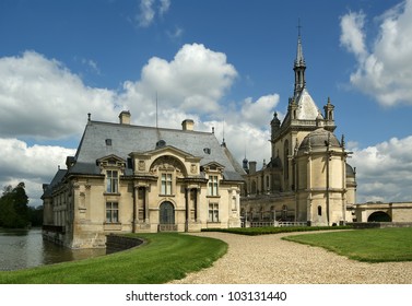 Chateau De Chantilly ( Chantilly Castle ), Oise, Picardie, France