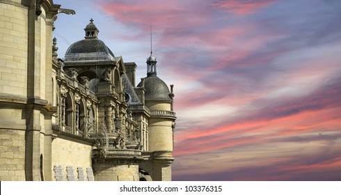 Chateau De Chantilly ( Chantilly Castle ), Oise, Picardie, France