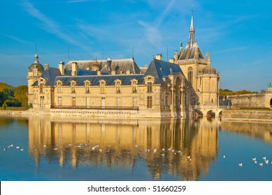 Chateau De Chantilly -  A View From The Lake