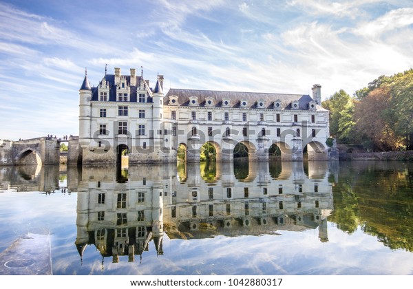 Schloss Chenonceau Magnet Poly Souvenir Frankreich Loire Castle 