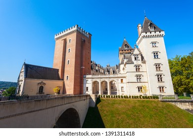 Chateau De Pau Is A Castle In The Centre Of Pau City In France