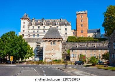 Chateau De Pau Is A Castle In The Centre Of Pau City In France